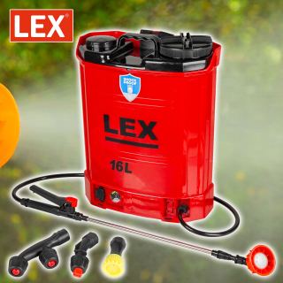 Akumulátorový postrekovač Lex 16 l